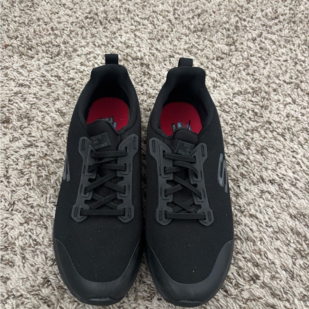 Women’s Black  Slip-On Sneakers